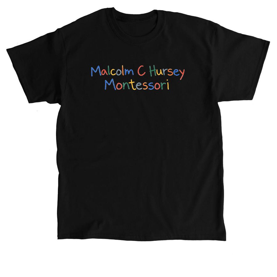 Colorful Name, a Black Classic Unisex Tee