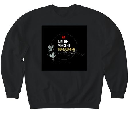 Homecoming, a Black Softstyle Crewneck Sweatshirt