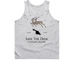Coalition to Save Catalina Island Deer, a Sport Grey Classic Unisex Tank Top (back-view)