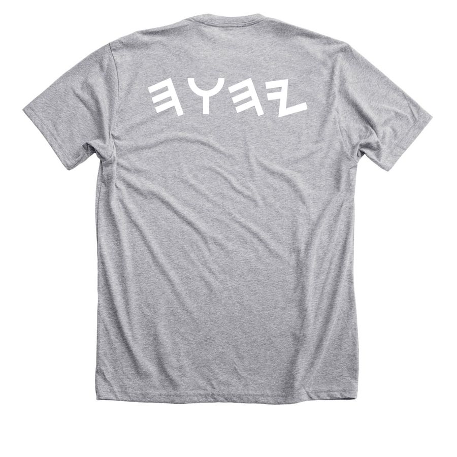 Pictoral / Paleo 1, a Athletic Heather Premium Unisex Tee (back-view)