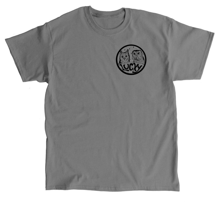 Lucky Peak Owl Project, a Charcoal Classic Unisex Tee