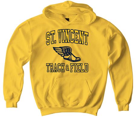 STV Track & Field Vintage - 2026, a Daisy Softstyle Youth Pullover Hoodie