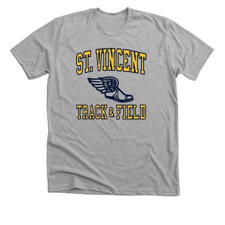 STV Track & Field Vintage - 2026, a Athletic Heather Premium Unisex Tee