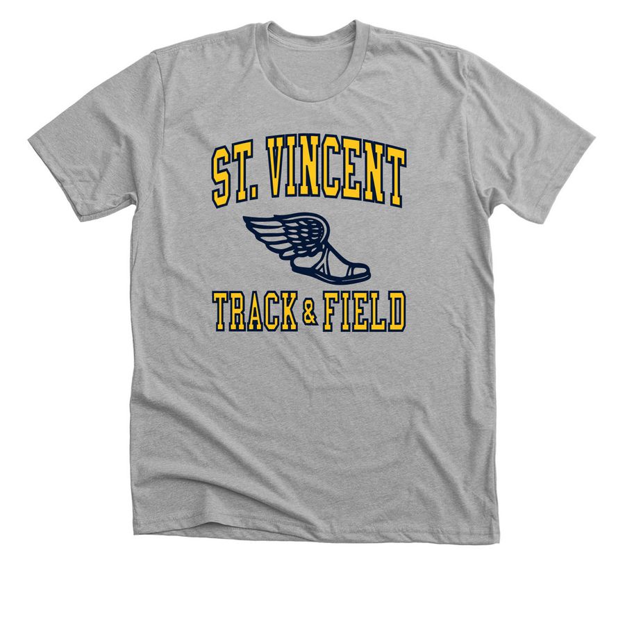 STV Track & Field Vintage - 2026, a Athletic Heather Premium Unisex Tee
