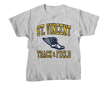 STV Track & Field Vintage - 2026, a Sport Grey Youth Unisex Tee