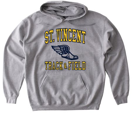 STV Track & Field Vintage - 2026, a Sport Grey Gildan Softstyle Pullover Hoodie