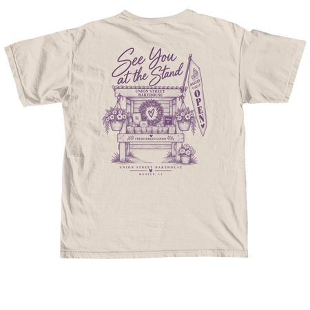 Union Street Bakehouse - See You at the Stand, a Ivory Comfort Colors Unisex Tee
