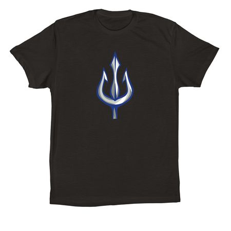 Pounder Trident, a Black Premium Cotton Tee