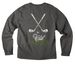 Club Parkies Tournament Swag, a Asphalt Unisex Heavyweight Long Sleeve Tee (back-view)