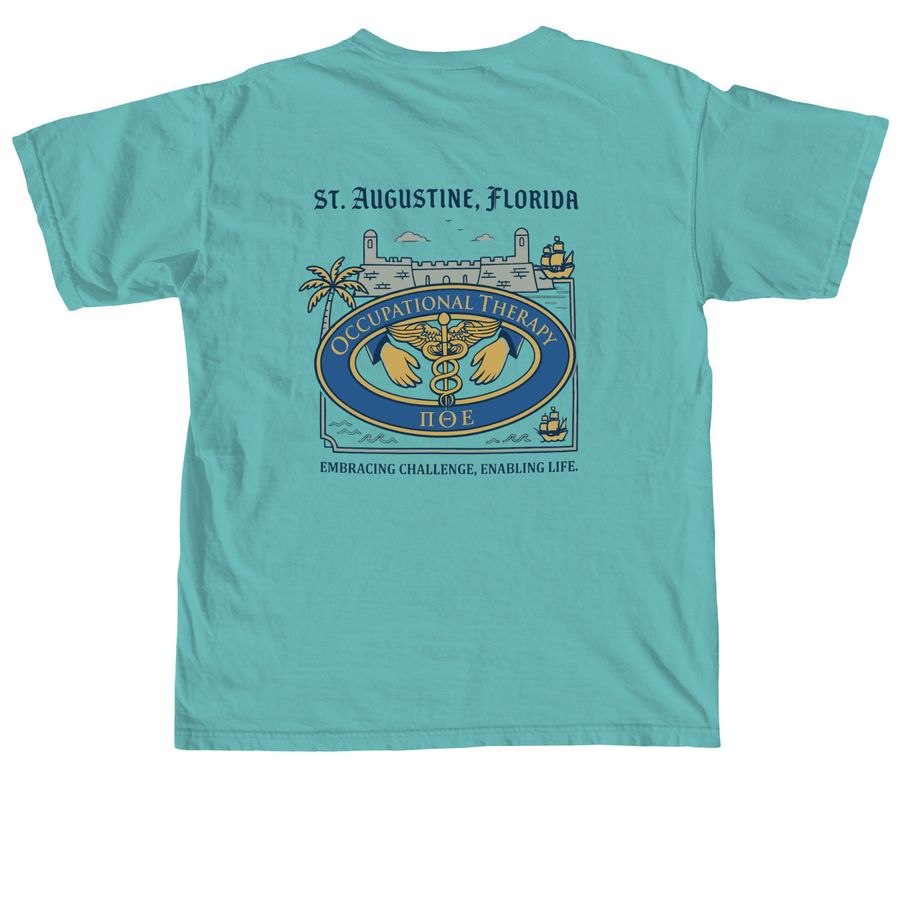 PTE MERCH, a Seafoam Comfort Colors Unisex Tee