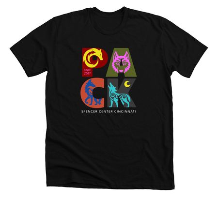Spring Pack-a-Palooza Tees, a Solid Black Blend Premium Unisex Tee