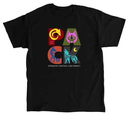 Spring Pack-a-Palooza Tees, a Black Classic Unisex Tee