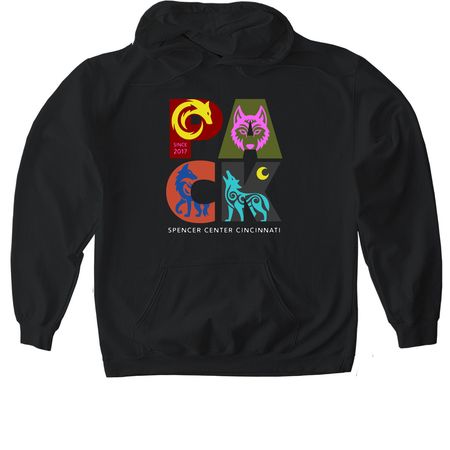 Spring Pack-a-Palooza Tees, a Black Gildan Softstyle Pullover Hoodie