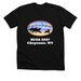 Jackalope Oval Logo, a Solid Black Blend Premium Unisex Tee
