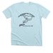 Gibbon You the Right Look, a Heather Ice Blue Premium Unisex Tee
