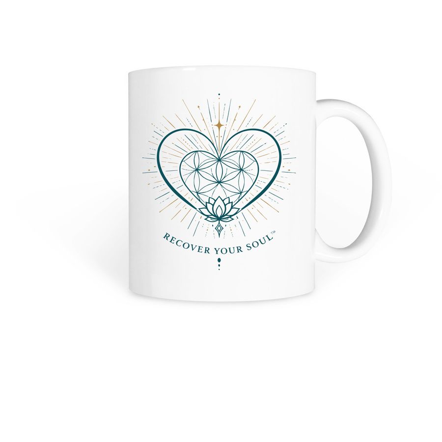Recover Your Soul, a White Coffee Mug