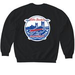 Shirts and Hoodies, a Black Softstyle Crewneck Sweatshirt (back-view)
