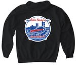 Shirts and Hoodies, a Black Gildan Softstyle Pullover Hoodie (back-view)