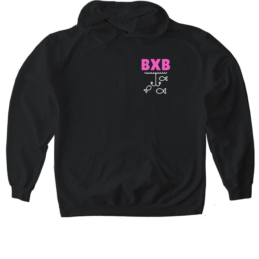 BXB&nbsp;, a Black Gildan Softstyle Pullover Hoodie