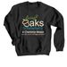Living Oaks: Rooted & Growing, a Black Crewneck Sweatshirt
