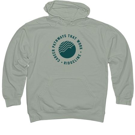 Ridgeline Specialty Tees and Hoodies, a Dusty Sage Midweight Pullover Hoodie