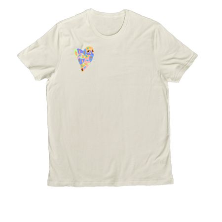 Romans 8:39, a White Sand Allmade Organic Cotton Unisex Tee