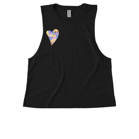 Romans 8:39, a Deep Black Allmade Eco Triblend Women?s Muscle Tank