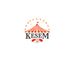 Kesem Circus Sticker, a White Kiss Cut Sticker