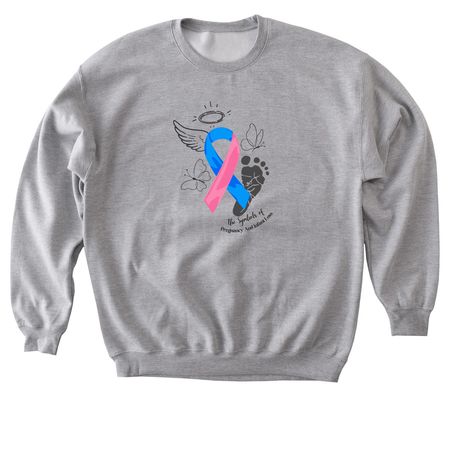 Symbols of PAIL, a Sport Grey Softstyle Crewneck Sweatshirt