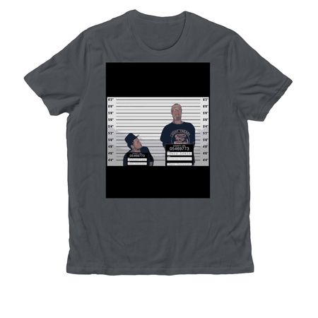 Gary and Sebastian jail shirt, a Terrain Grey Allmade Organic Cotton Unisex Tee