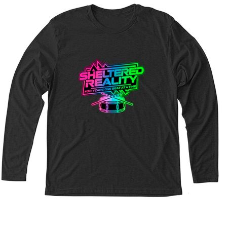 30th Anniversary Apparel 7&nbsp;, a Vintage Black Triblend Long Sleeve Tee