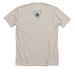 Be the Village, a Heather Dust Premium Unisex Tee (back-view)