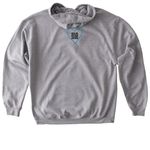 Be the Village, a Sport Grey Gildan Softstyle Pullover Hoodie (back-view)