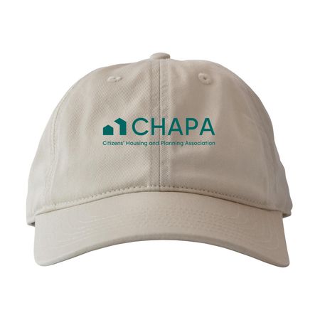 CHAPA 2025 Logo Baseball Caps (Light), a Oyster Printed Eco Baseball Cap