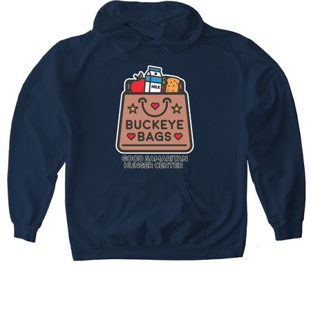 Good Samaritan Hunger Center, a Navy Gildan Softstyle Pullover Hoodie