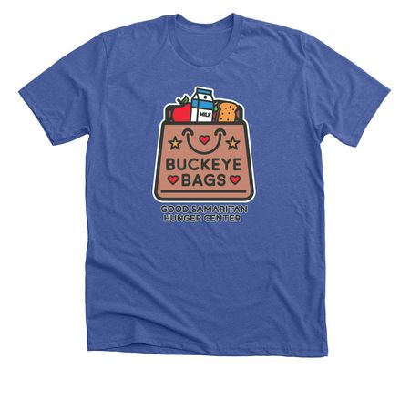 Good Samaritan Hunger Center, a Solid True Royal Premium Unisex Tee