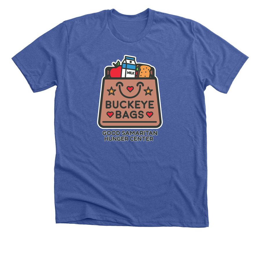 Good Samaritan Hunger Center, a Solid True Royal Premium Unisex Tee
