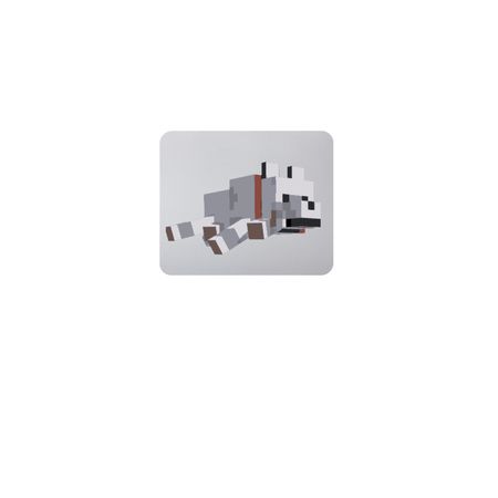 dog mouse pad, a White Full Color Mouse Pad