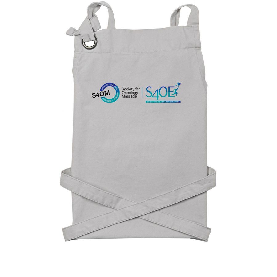 Built for the work that matters., a Silver Cotton Canvas Pocket Apron