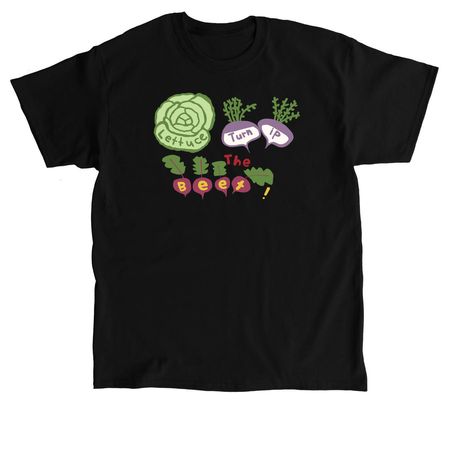 George Jones Farm Turnips the Beet!, a Black Classic Unisex Tee