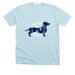 Tennessee Dachshund Rescue, a Heather Ice Blue Premium Unisex Tee
