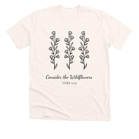 Evyn's Trip Fundraiser, a Heather Natural Premium Unisex Tee