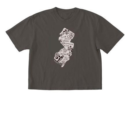 Love NJ, love NJAAF!, a Pepper Comfort Colors Boxy Tee