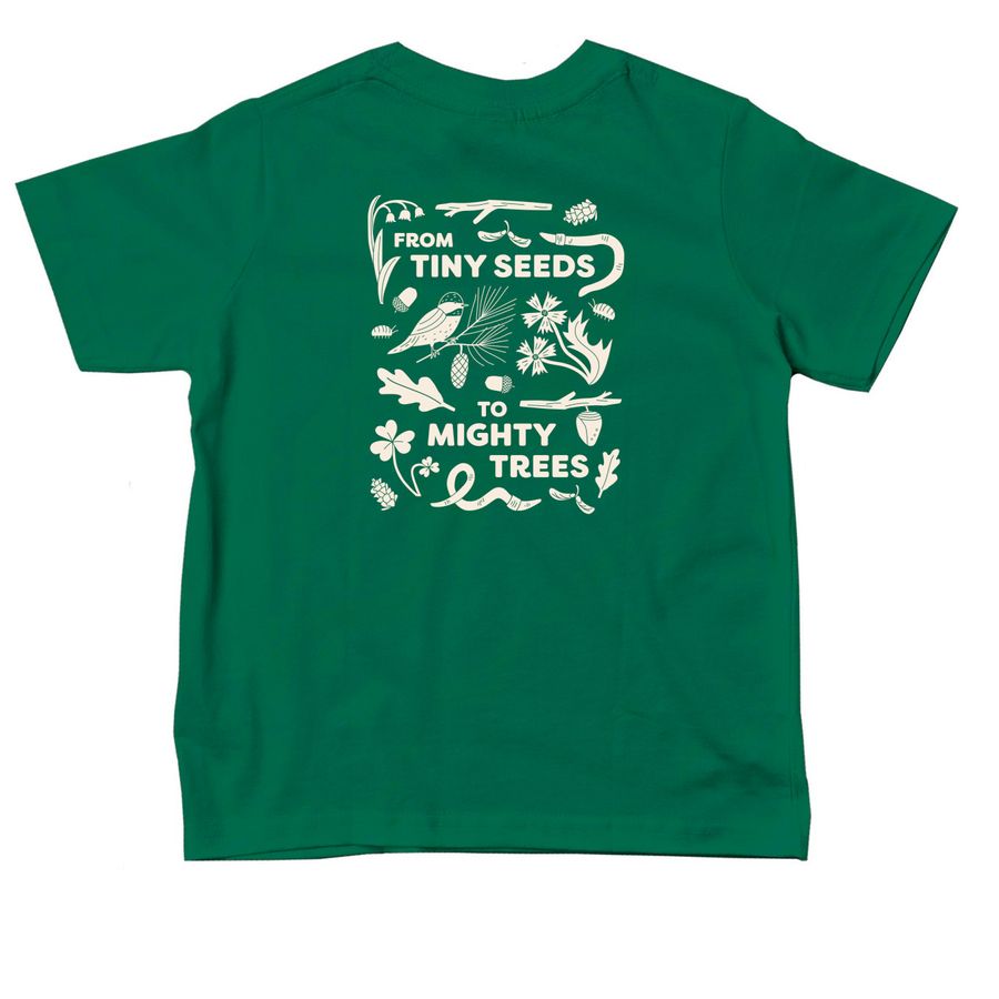toddler - small design front & full back, a Kelly Toddler Tee (back-view)