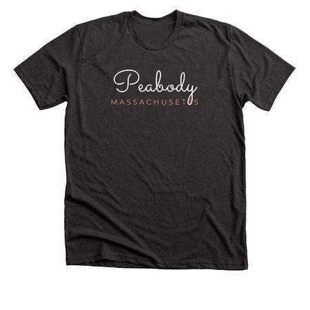 Peabody T-Shirts, a Dark Grey Heather Premium Unisex Tee