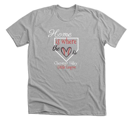 CVLL - Shirt Fundraiser - Home, a Athletic Heather Premium Unisex Tee