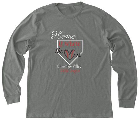 CVLL - Shirt Fundraiser - Home, a Deep Heather Premium Long Sleeve Tee