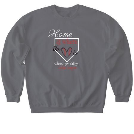 CVLL - Shirt Fundraiser - Home, a Charcoal Softstyle Crewneck Sweatshirt
