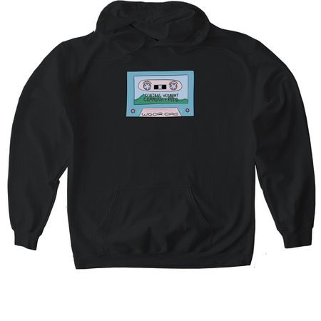 A CVCR Mixtape!, a Black Gildan Softstyle Pullover Hoodie