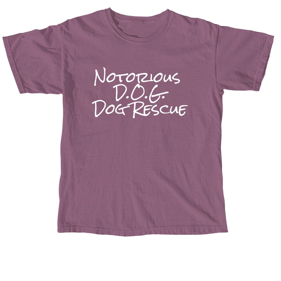 Big Fan Of Animal Rights Tee, a Berry Comfort Colors Unisex Tee